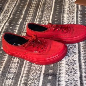 Vans size 4